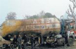 Tanker explosion near Jaipur chars 10 to death